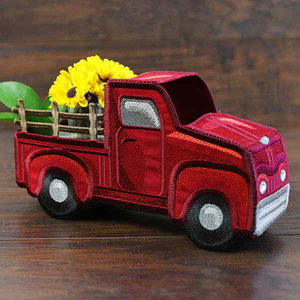 3D Classic Retro Truck (In-the-Hoop) - Image 10
