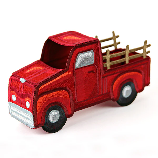 3D Classic Retro Truck (In-the-Hoop) - Image 2