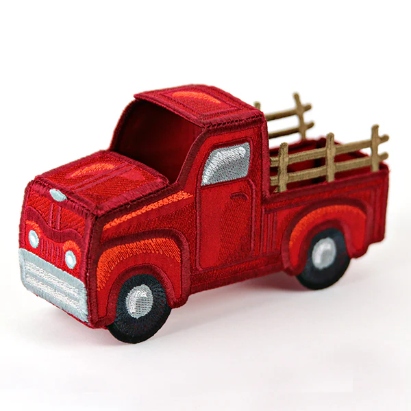 3D Classic Retro Truck (In-the-Hoop) - Image 5