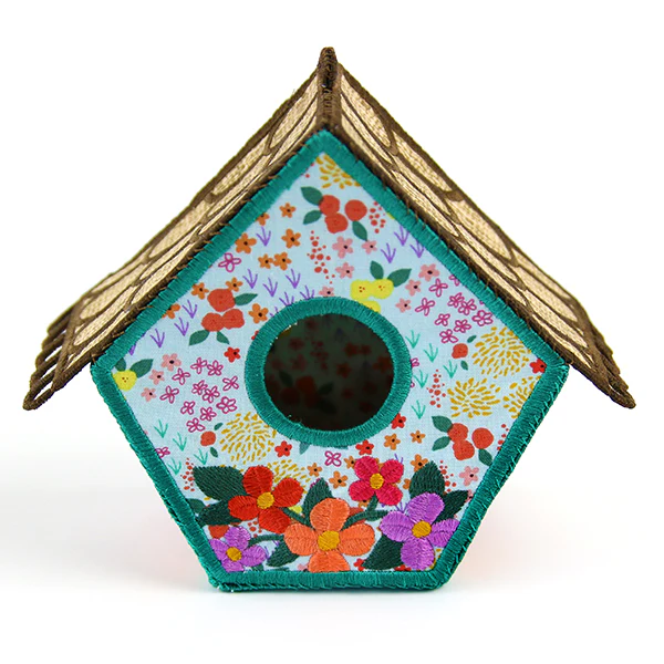 3D Floral Birdhouse (In-the-Hoop) - Image 3