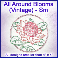 A All Around Blooms (Vintage) Design Pack - Image 5