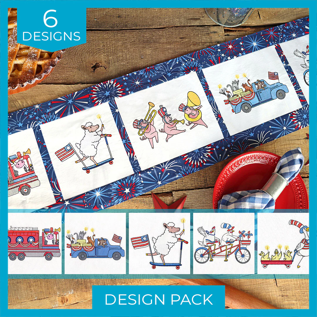 A Americana Farm Parade Design Pack - Image 6