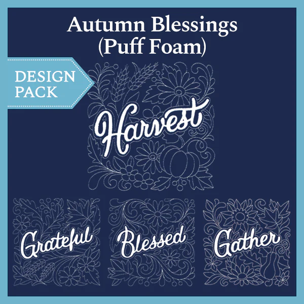 A Autumn Blessings (Puff Foam) Design Pack - Image 5