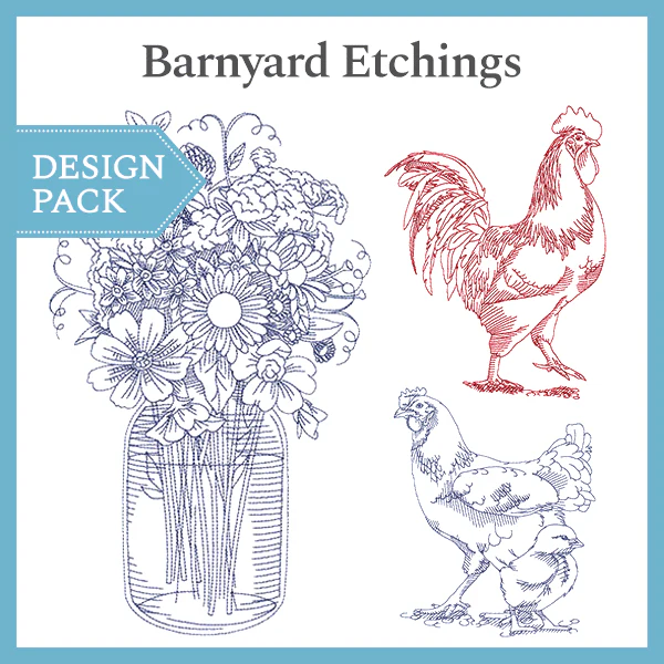 A Barnyard Etchings Design Pack - Image 3