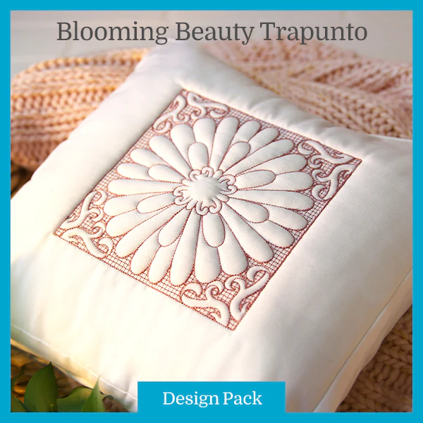 A Blooming Beauty (Trapunto) Design Pack - Image 7