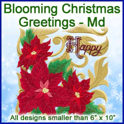 A Blooming Christmas Greetings Design Pack - Image 3