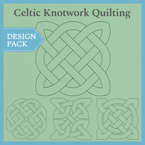 A Celtic Knotwork Quilting Design Pack - Image 9