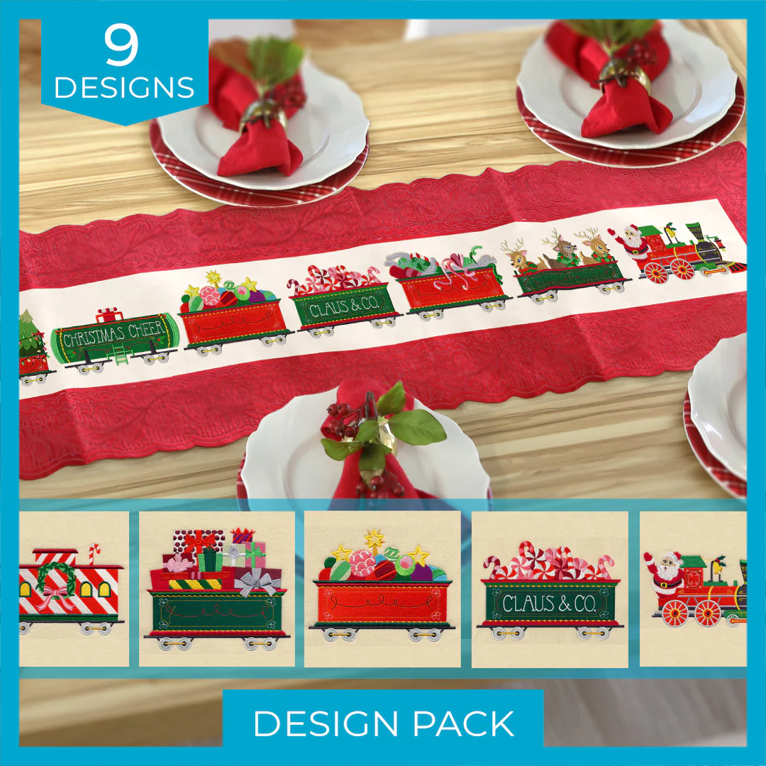 A Christmas Train Design Pack - Image 8