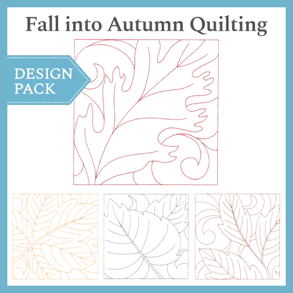 A Fall into Autumn Quilting Design Pack - Image 3
