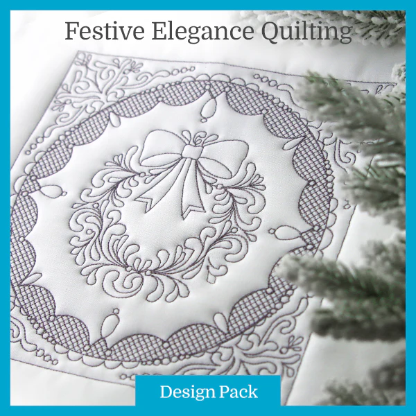 A Festive Elegance (Trapunto) Design Pack - Image 9