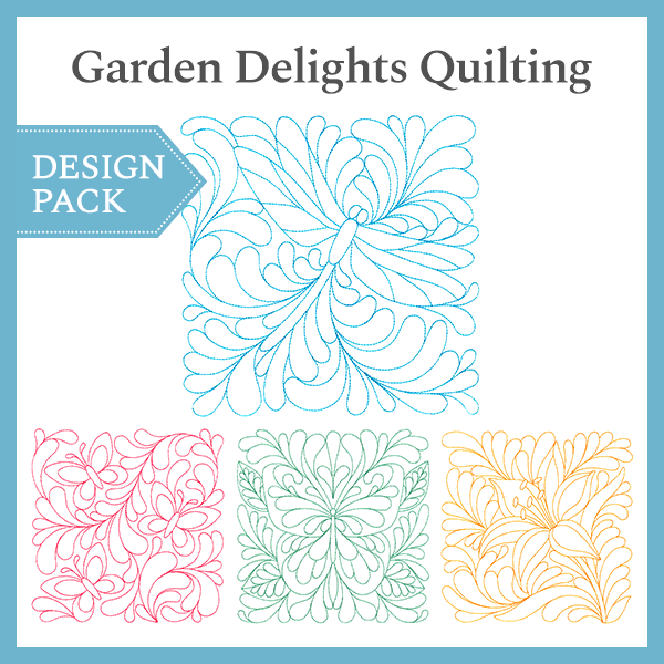 A Garden Delights Quilting Design Pack - Image 5