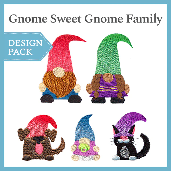 A Gnome Sweet Gnome Family Design Pack - Image 2