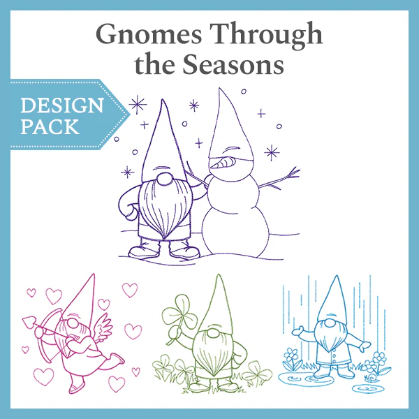 A Gnomes Through the Seasons Design Pack - Image 2