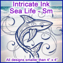 A Intricate Ink Sea Life Design Pack - Image 4
