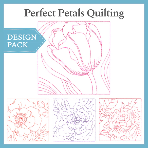 A Perfect Petals Quilting Design Pack - Image 8