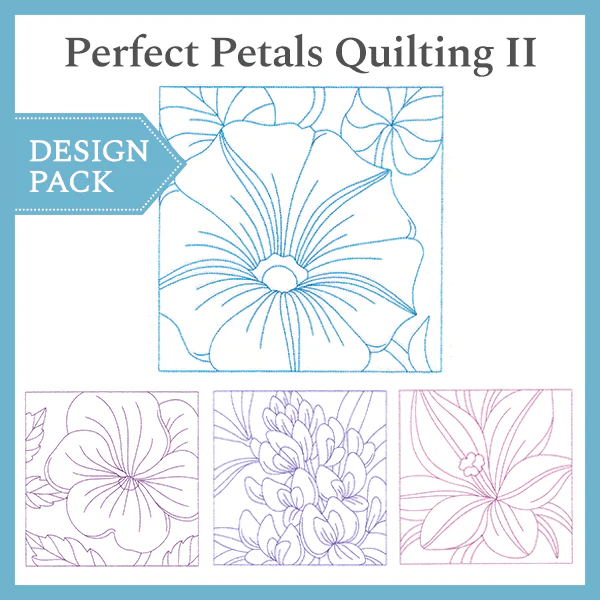 A Perfect Petals Quilting II Design Pack - Image 4