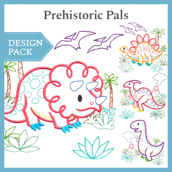 A Prehistoric Pals Design Pack - Image 4