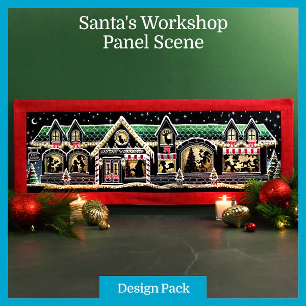 A Santa's Workshop Panel Scene Design Pack - Image 4