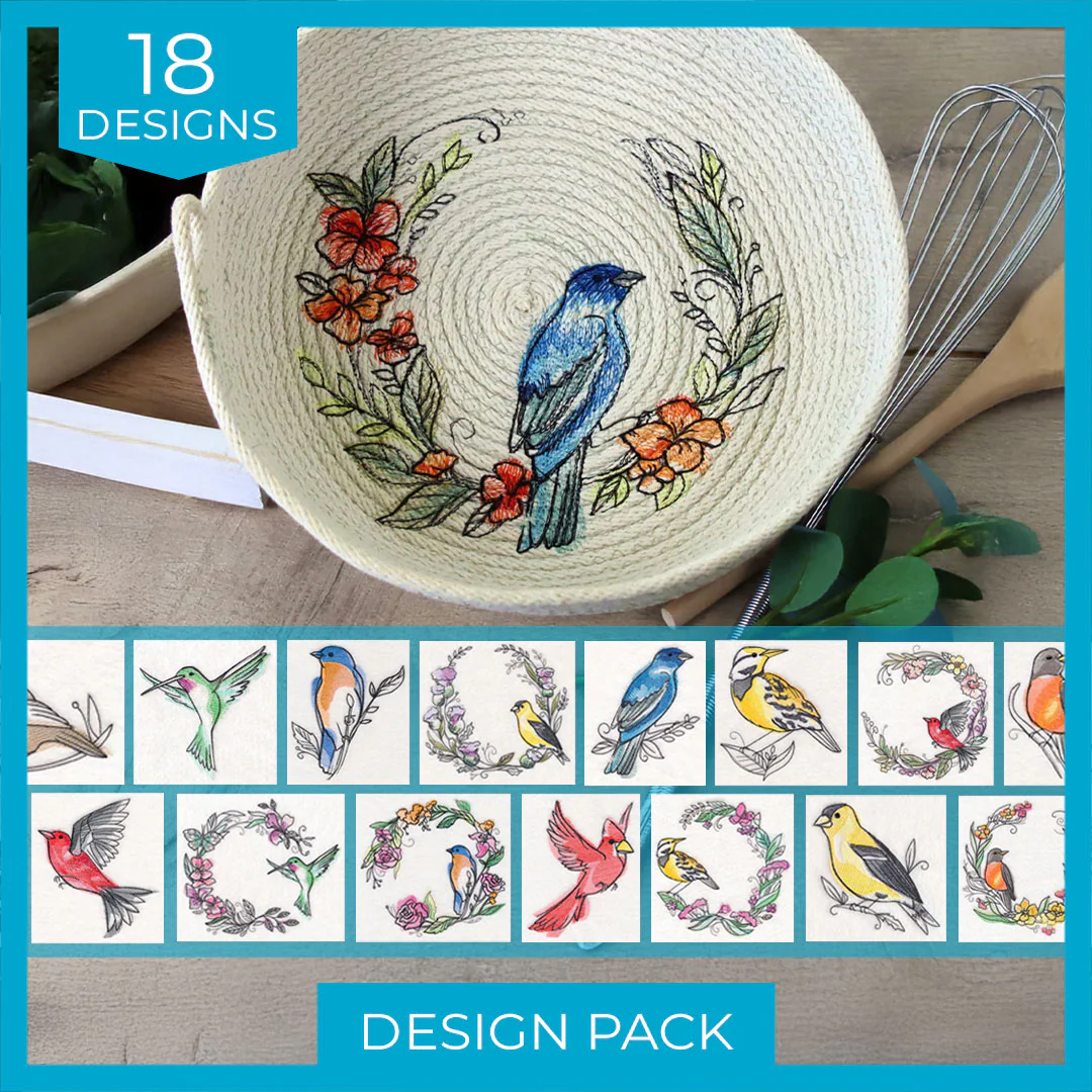 A Wings in Watercolor Design Pack - Image 6