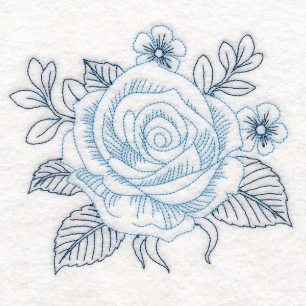 Airy Roses in Bloom (Vintage) - Image 3