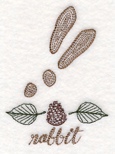 Animal Tracks - Rabbit (Vintage) - Image 4