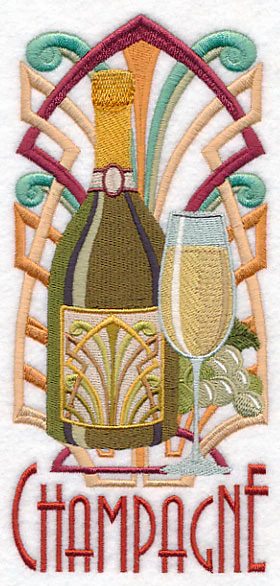 Art Deco Champagne - Image 4