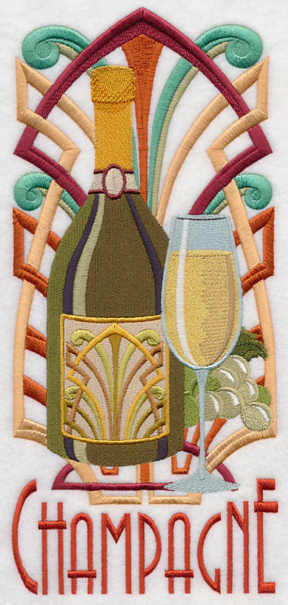 Art Deco Champagne - Image 5