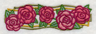 Art Deco Rose Border - Image 4