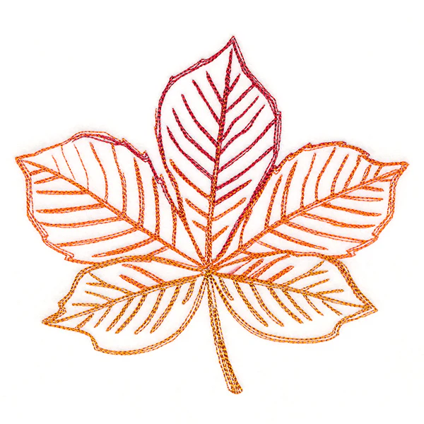 Autumn Ambience - Horse Chestnut Leaf - Image 3