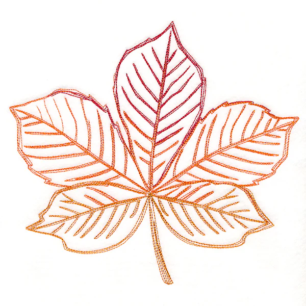 Autumn Ambience - Horse Chestnut Leaf - Image 6