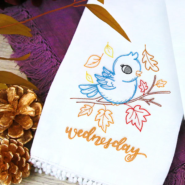 Autumn Bird on Wednesday (Vintage) - Image 2