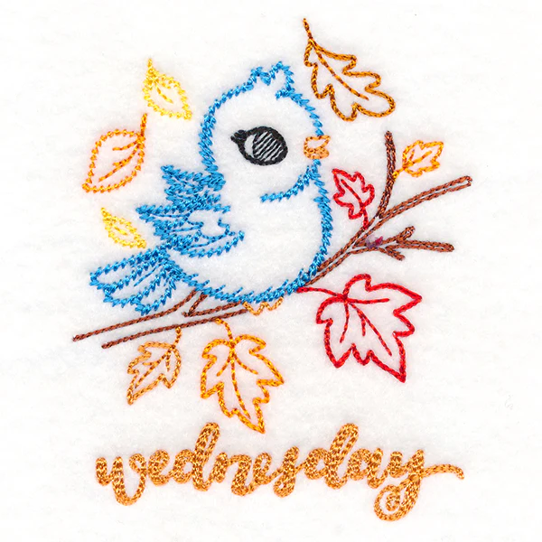 Autumn Bird on Wednesday (Vintage) - Image 3