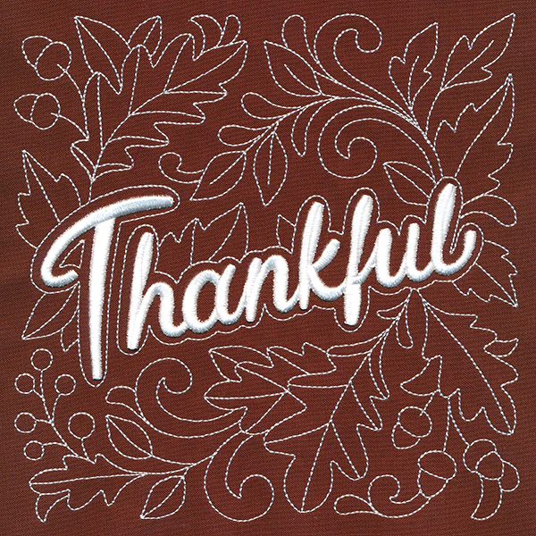 Autumn Blessings - Thankful (Puff Foam) - Image 2