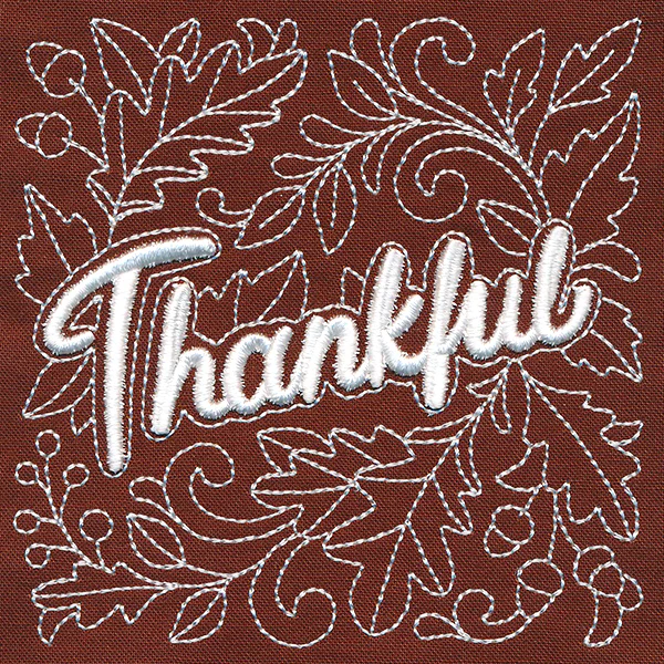 Autumn Blessings - Thankful (Puff Foam) - Image 5