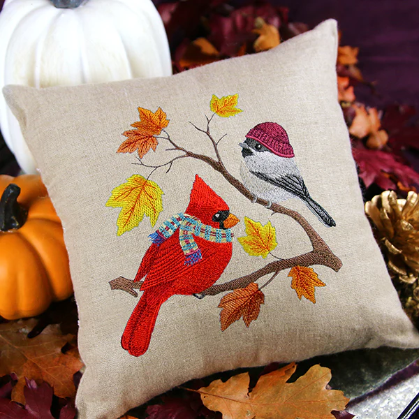 Autumn Bundled-Up Birdies - Image 4