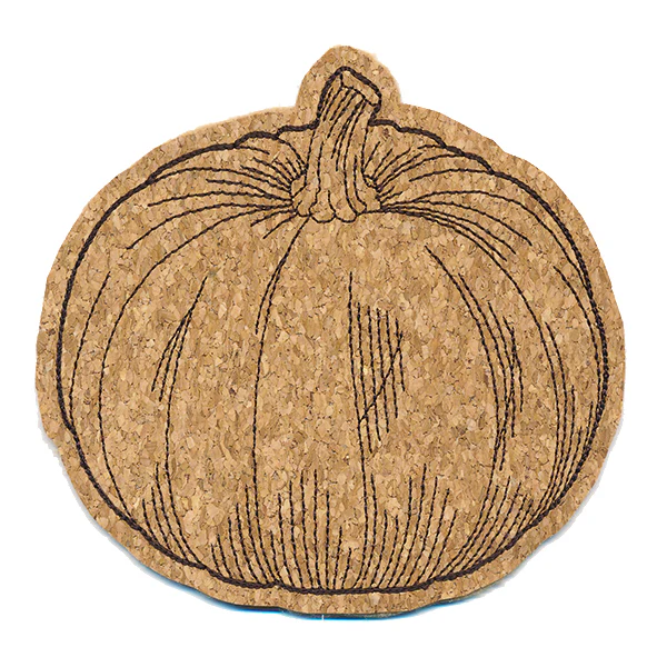 Autumn Pumpkin Coaster (In-the-Hoop) - Image 2