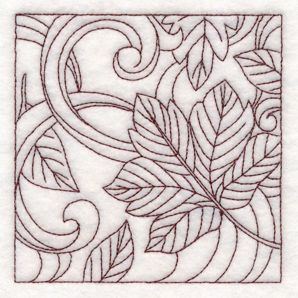 Autumn Quilting Leaves 2 (Double Run) - Image 5