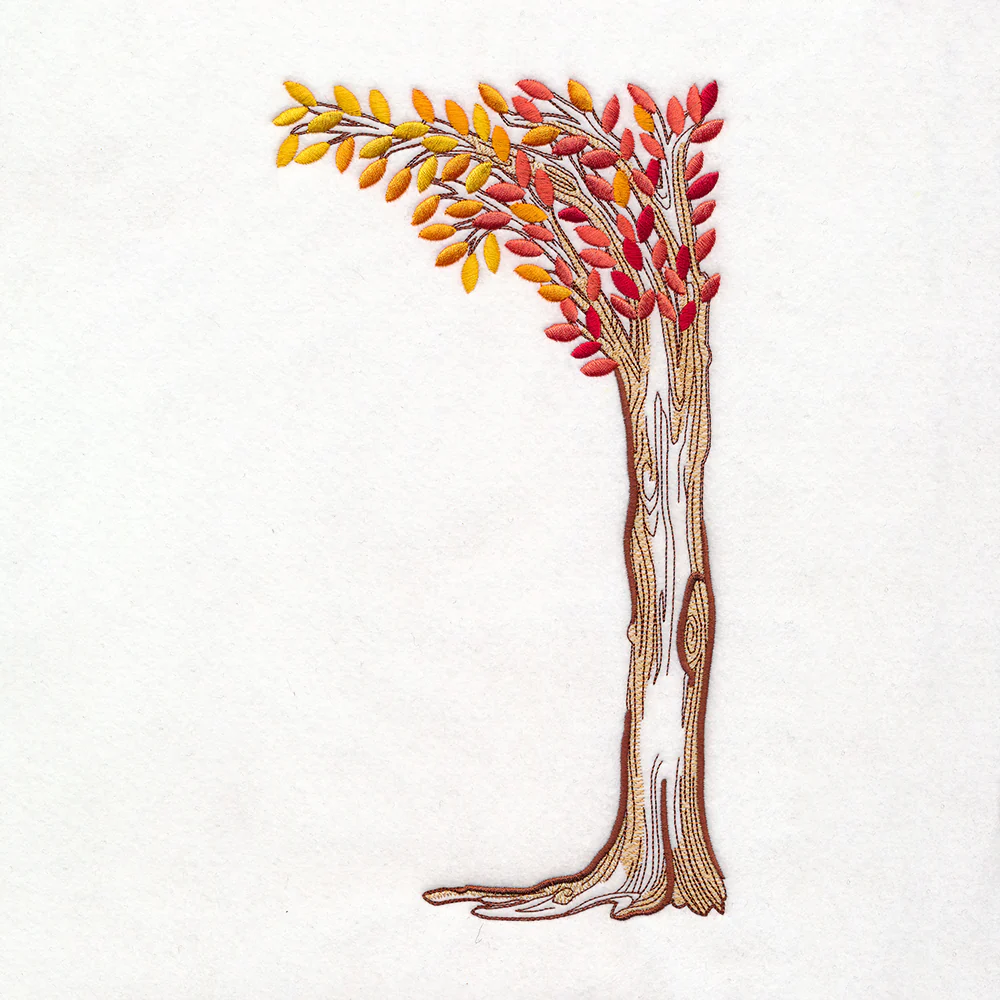 Autumn Tree Half Frame - Image 2