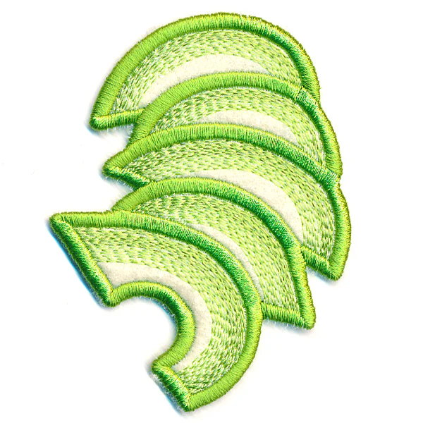 Avocado Slices (In-the-Hoop) - Image 3