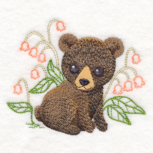 Baby Woodland Animals - Bear - Image 3