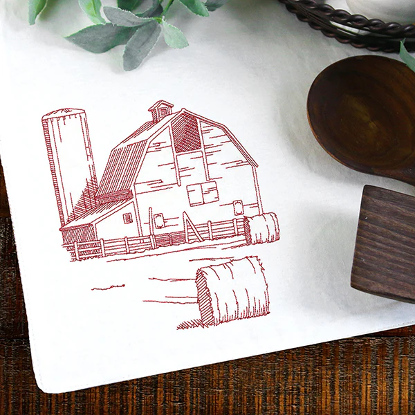 Barnyard Etchings - Barn - Image 4