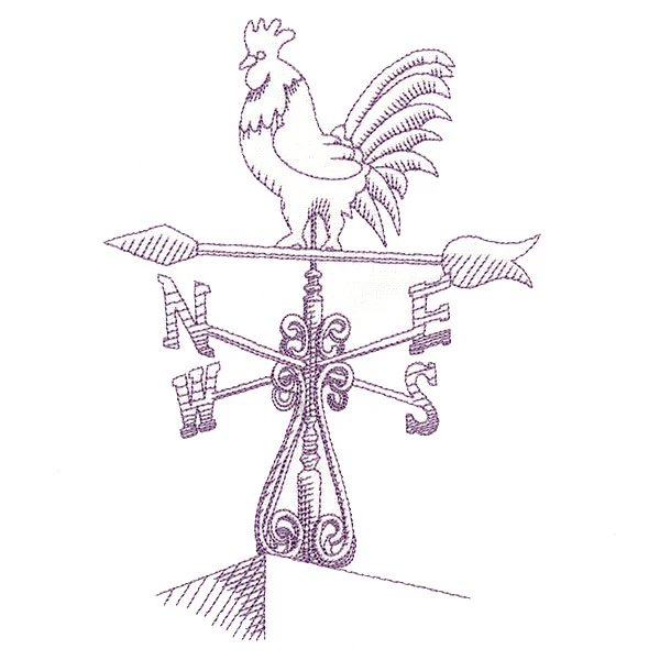 Barnyard Etchings - Weather Vane - Image 3