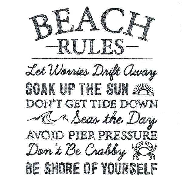Beach Rules - Image 2