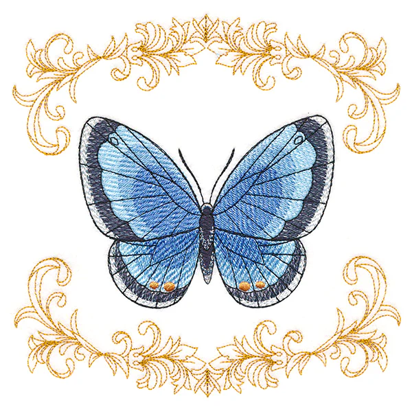 Beautiful Butterfly in Filigree - Image 2