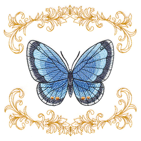 Beautiful Butterfly in Filigree - Image 3