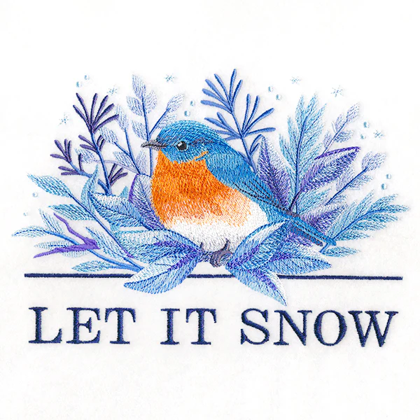 Beautiful Winter Bluebird - Image 4