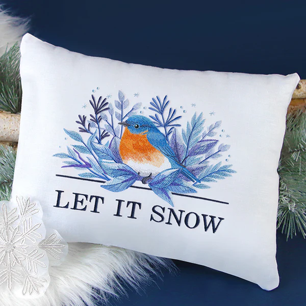 Beautiful Winter Bluebird - Image 5