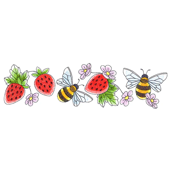 Bees & Berries Border - Image 9