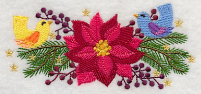 Birdies on Poinsettia & Pine - Image 5
