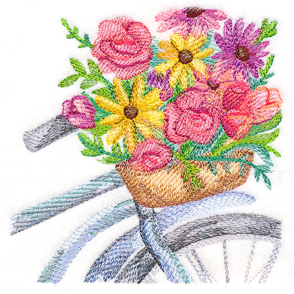 Blooming Bicycle Bouquet - Image 4